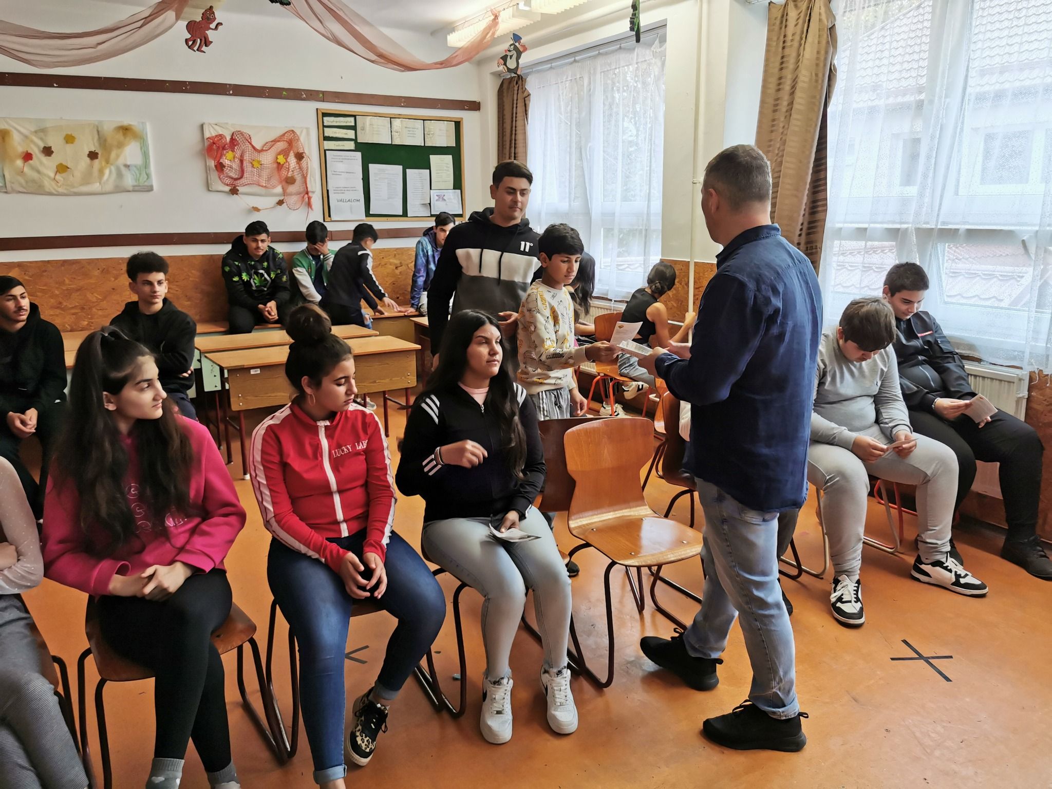 Pályaorientációs napon Tiszakanyáron