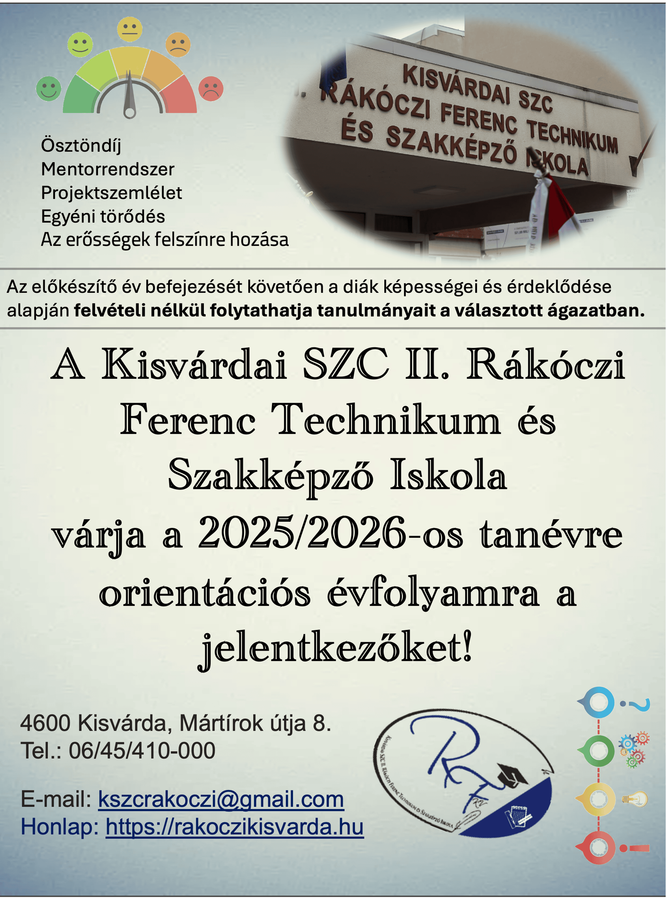 Jelentkezés orientációs évfolyamra