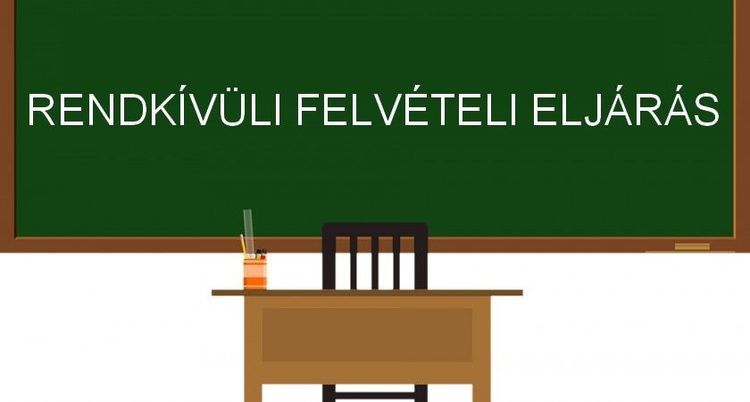 Rendkivüli felvételi eljárás