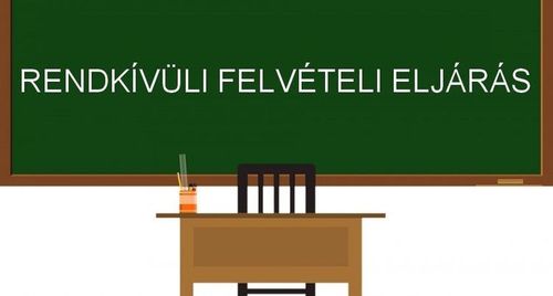Rendkivüli felvételi eljárás