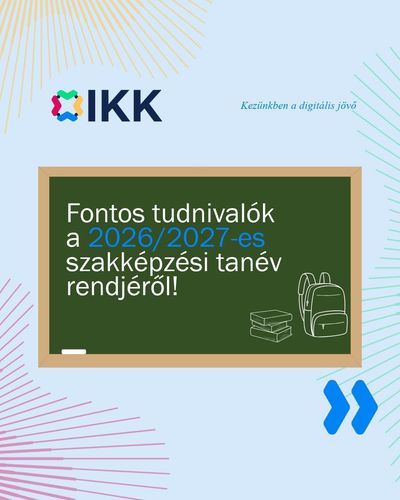 Fontos tudnivalók a 2026/2027 tanév rendjéről